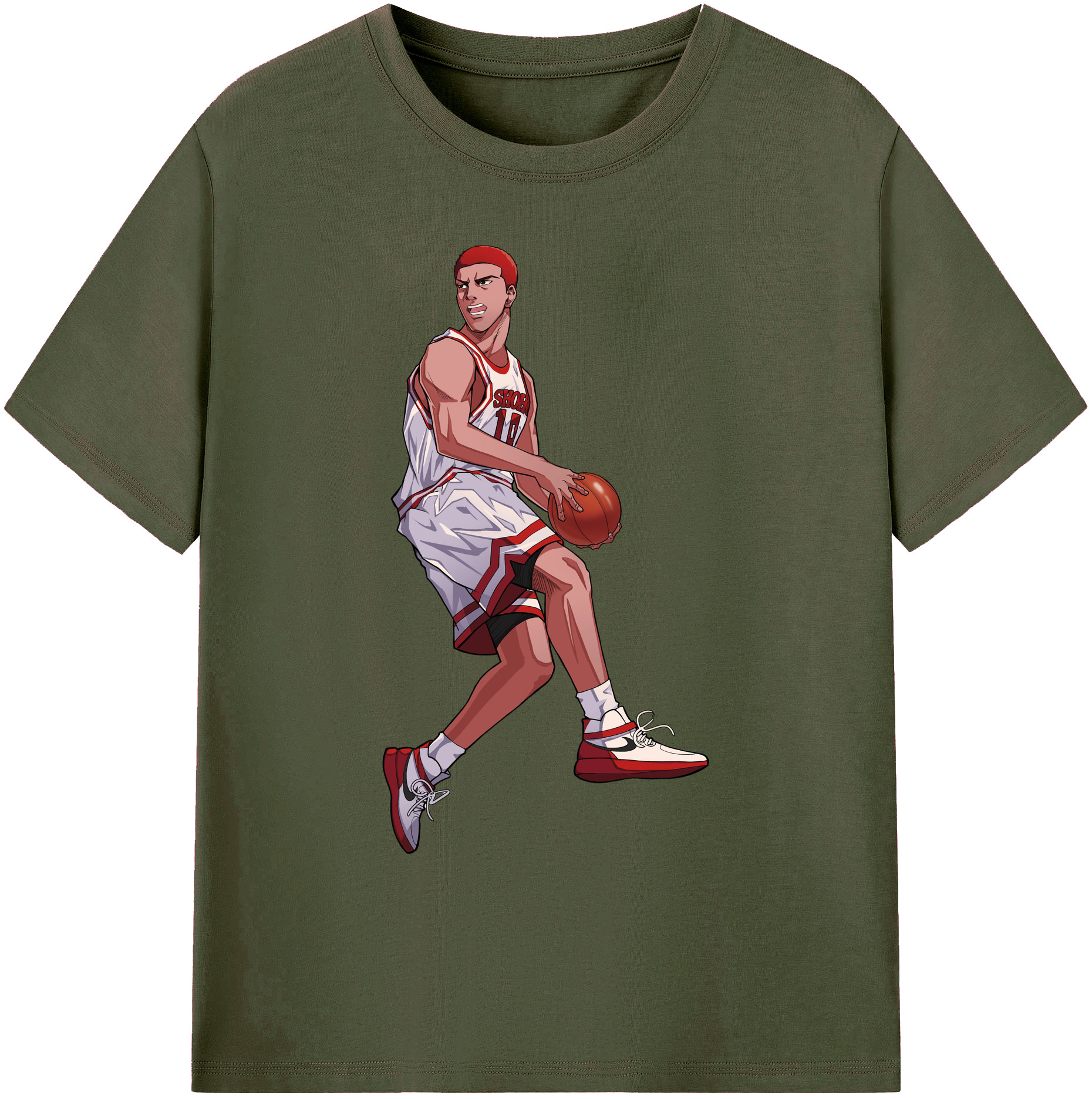 （画像用） SLAM DUNK／スラムダンク 綿100％ メンズ半袖Tシャツ｜肌触りやわらか＆通気性